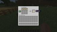 Shift + left-click will craft the maximum number of items possible (Image via Minecraft)